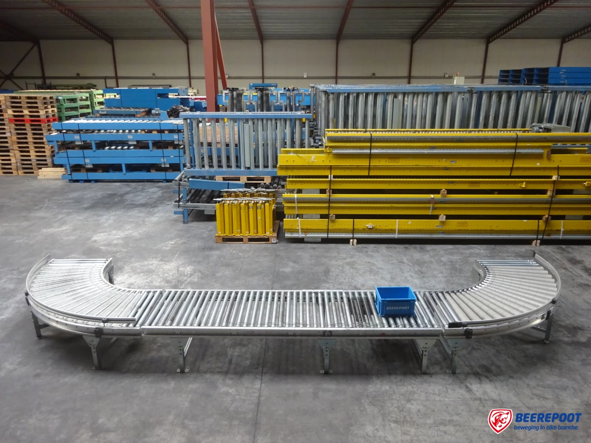 Rollenbaanbochten, drive